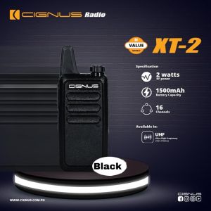 CIGNUS XT2 UHF Colored Handheld Radio Transceiver with FREE Earphone