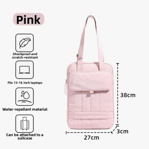 AUDPIGET | Laptop Bag Tote Shoulder Bag 15.6 Inch