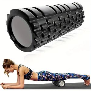 Foam Roller Yoga Column Fitness Yoga EVA Foam Roller Yoga Stick Deep Tissue Massage Roller Suitable for Back/Waist/Leg Muscle