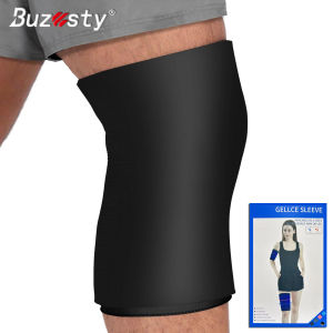 Buzesty ปลอกรัดสวมแขนหุ้มถุงใส่น้ำแข็งเข่าสำหรับการบาดเจ็บใช้ซ้ำได้แพ็คเจลเย็นรั้งสำหรับข้อศอกข้อเท้าและน่อง-ยืดหยุ่นห่อเย็นกู้คืนสำหรับ Meniscus ACL MCL Relief อาการปวด
