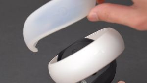 Transparent Halo Controller Protector for Meta Quest 2 Anti-Bumping Silicone Ring Cover