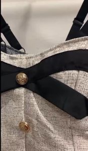 Small Fragrant Style Bow Short Camisole To Wear Irregular Fishbone Tube Top by JUST4U