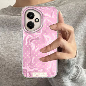 Pink Blue Ciruclar Dots Phone Case For Honor 400 200 90 Smart Pro Magic7 6 5 70 Lite X9a X9c X9b X8a X8b X8c X6c X7b X7c Cover