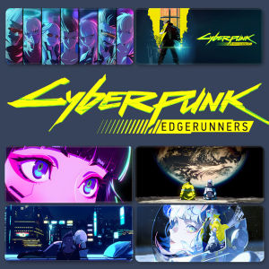 KALLDUN | Customizable Cyberpunk Theme Edge Runner Desk Mat