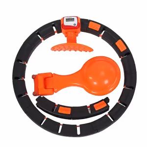 Smart Counting Digital Hula Hoop Adjustable Fat Burning Lose Weight Slimming Massage Abdomen Waist Workout Exercise