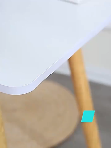 60/80/100/120cm Dining Table Solid Wood Table Home Stable Table For Kitchen Restaurant Table And Chair Set