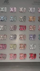 สีเจล As ฝาแหลม 15ml โทนสีกลิตเตอร์แฟลช สีเจลแฟลช รหัส BRD 01-30