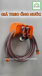 Giá treo ống nước gắn tường giá đỡ cuộn ống gắn tường Móc treo ống nước vòi tưới chất liệu nhựa cao cấp bền đẹp