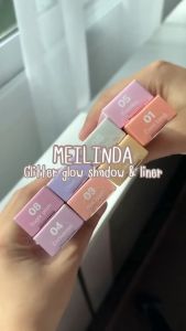MEILINDA Glitter Glow Shadow & Liner Highlighter: Produk Makeup Thailand untuk Penampilan Cerah
