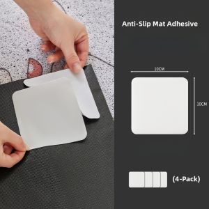 Living Room Carpet Anti-Slip Pad Fixed Adhesive Non-Slip Pads Double-Sided Tape Floor Mat Sticky Pads Home Cleaning Tools
