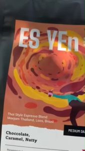 เมล็ด​กาแฟคั่วกลางเข้ม​ Es-Yen​ Special​ ​Blend​ 200g.​ Medium dark สู้นม กลมกล่อม >Gen Roaster<