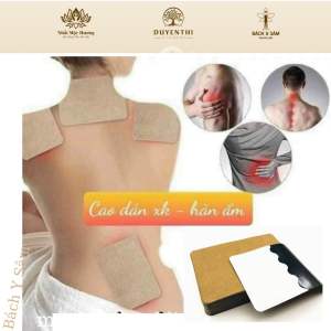 CAO DÁN XƯƠNG KHỚP BÀI HÀN TÁN ẨM ĐÃ THÔNG KINH LẠC LƯU THÔNG MÁU bl69 hộp 50 miếng