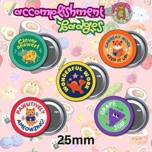 Accomplishment Badges for Teachers - Educational Award for Classroom Achievements