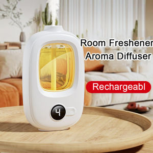 Digital Fragrance Diffuser Rechargeable Automatic Spray Fragrance Air Aroma Machine Essential Oil Diffuser Home Hotel