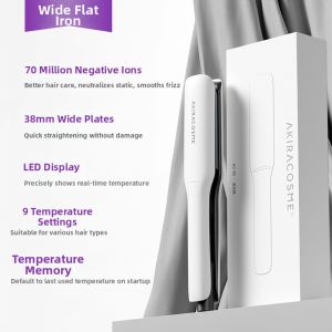 Salon-Grade Damage-Free Straightening Iron