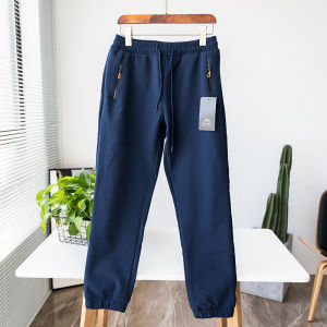 No Fear of Wind and Rain! Outdoor Cold Resistance! Fall and Winter Fleece Lined Padded Warm Keeping Waterproof Windproof Business Sports Casual Pants