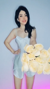 Đồ bộ mặc nhà lụa WANNABE đồ bộ nữ quần short đắp chéo lá sen viền ren hoa nhí xinh xắn BSS02