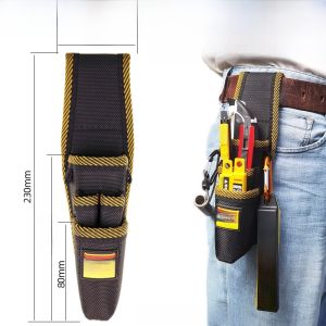 กระเป๋าคาดเอว NAKIOO สำหรับมีดตกแต่งงานฝีมือ หนาขึ้นอีกครั้ง วัสดุอื่นๆ 1680D Oxford กระเป๋าใส่ของเครื่องมือ แผ่นฟิล์มติดผนัง