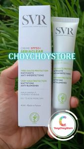 Kem Chống Nắng SVR Sebiaclear Creme SPF50 50mL Và Giảm Mụn Cho Da Hỗn Hợp & Da Nhạy Cảm
