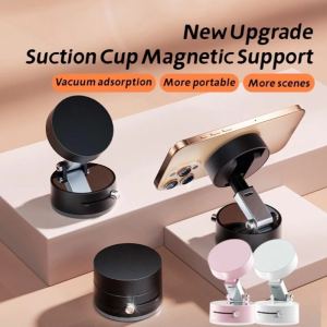 Vacuum Suction Cup Magnetic Mobile Phone Holder: A High-Quality Adjustable Car Navigation Solution