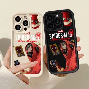 Compatible with iphone 14 Pro Max Phone Super cool Spider-Man 12 13 14 15 11 Pro Max Casing silicone xr xs Max 7 8 Plus