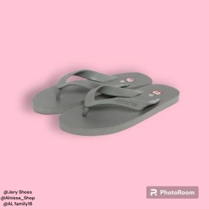 Sandal Jepit Ando Hawai Basic Abu Abu