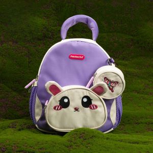 Cute Childrens Backpack Anti-Lost Durable Cartoon Digger Car Design Nursery School Bag Boys Girls Dual-Shoulder Bag
