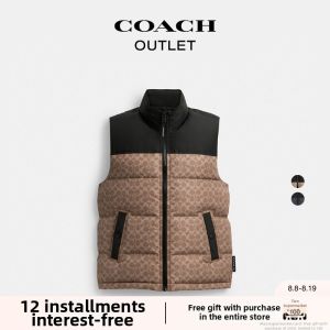 Coach | Men Classic Logo Insulated Down Vest For Commute