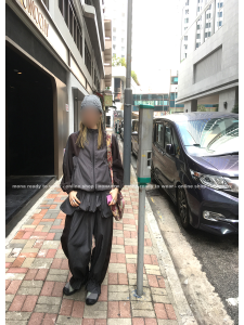 MONA Casual Loose Design Womens Fashion Set Spring Autumn Top Coat mid Waist Short Skirt Pants Three Piece Polyester Fiber Long Sleeve