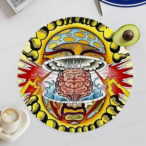 Sublime Band Coasters Suitable for daily family gathering decoration kitchen anti-slip wooden coasters