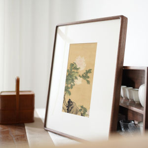 New Chinese Style Decorative Painting Three-Link Living Room Dining Room Flower Bird Tea Room Hanging Artwork Modern Home Decor