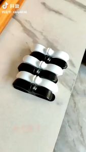 Holder Penggulung Kabel Power Listrik Perapih Cable Clip Organizer Tempelan Dinding Power Plug