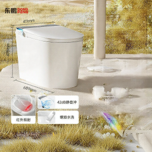 DONGPENG | Aromatherapy Foam Shield Silent Full-Automatic Smart Toilet with Water Tank