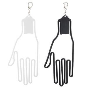 Hanging Golf Glove Holder Golf Glove Extension Rack Keeper Rack Golf Gloves Dryer Shaper Tool with Keychain Golf Accessories