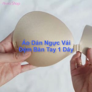 Áo dán ngực vải nâng đệm bàn tay 1 dây cài trước tặng kèm dây an toàn dễ phối đồ (MS 04071) Anna Shop