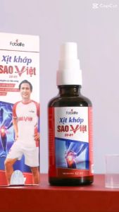 Chai Xịt Fobe Sao Việt 52ml – Giảm Đau Vai Gáy Lưng Gối Cơ Xương Khớp