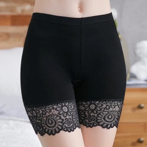 1PC Women Safety Pants Ice Silk Breathable Comfortable Seamless Large Size Leggings Shorts Underwear