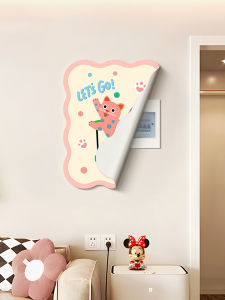 Magnetic Decoration Painting for Electric Meter Box Cover Durable No-Frame Modern Artistic Design Ideal for Switch And Circuit Breaker Box