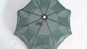 Perangkap ikan udang kepiting lobster 8 lubang - bubu jaring ikan