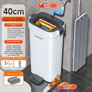 JOYBOS | Self-Cleaning Dual-Use Flat Mop One Sweep Clean