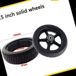6.5 Inch Solid Tire for Mini Electric Scooter Balancing Car Explosion-proof 6.5x47 6.5x46 Solid Tyre Wheel Parts