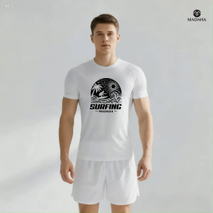 Madaha Kaos Baju Dry fit Jersey Olahraga Surfing Weekend