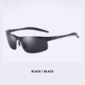 High Quality HD Polarized Sunglasses Men UV400 Driving Fishing Sun Glasses Rectangle Brand Designer Eyewear Vintage Oculos
