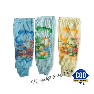 12 pis 1 lusin celana panjang bayi ukuran s.m.l.xl