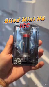 Lampu Bohlam LED Motor Biled Mini Laser Premium ICC H6 Bluelens PNP