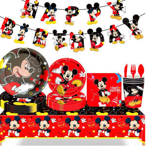 New Disneys carton Mickey Mouse trang trí tiệc sinh nhật Chuột Minnie Chủ Đề Bóng lễ tắm trẻ Cô gái bên trang trí cho trang trí tiệc trẻ em Quà Tặng đồ chơi