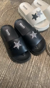 Sandal Wanita Terbaru/Sendal Wedges EVA 2397-13/Sendal Selop Karet Kekinian Tinggi 5 CM