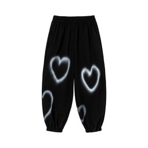 Princess Girls Sporty Mosquito-Resistant Fashionable Nine-Point Pants Summer Wear Childrens Clothing Korean Style Elastic Waist