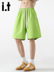 izzue | Cool Quick-dry Bubble Gauze Shorts 5 Divisions