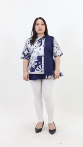 Baju Batik Wanita Blouse batik Jumbo 183 Mrs1